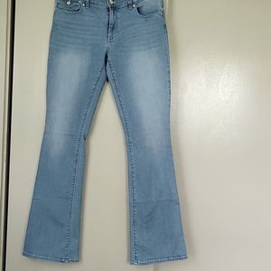 White House Black Market Skinny Flare Jeans